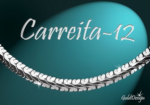 Carreita 12 - řetízek stříbřený